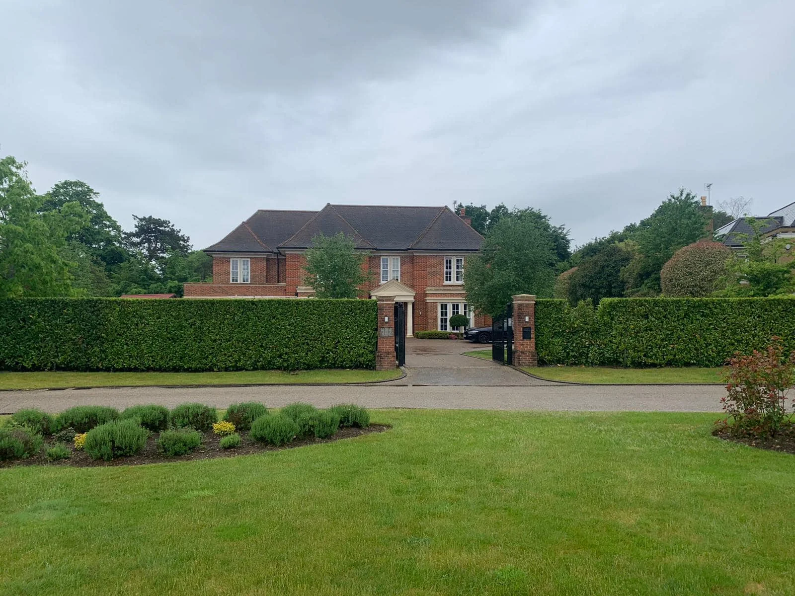 Hedge & entrance maintenance — photograph 1