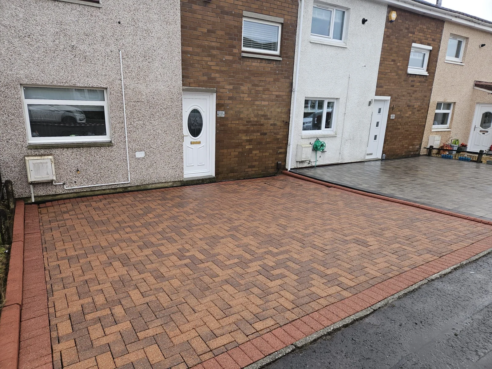 Driveway cleaning — after cleaning